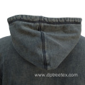 Custom 100% Cotton Vintage Washed Hooded Sweatshirt